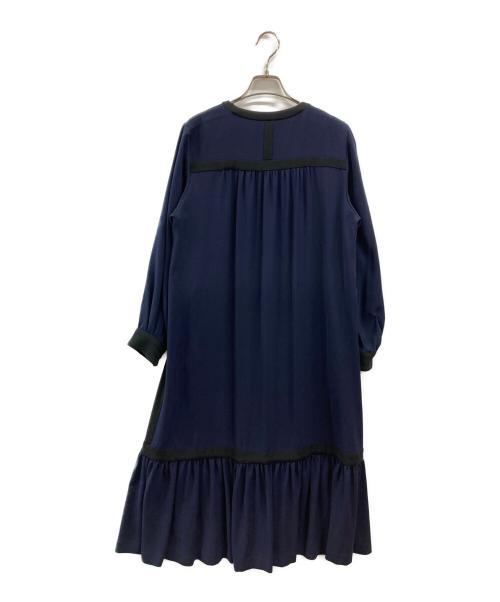 GRACE CLASS（グレースクラス）GRACE CLASS (グレースクラス) 切替ワンピース ネイビー サイズ:36の古着・服飾アイテム