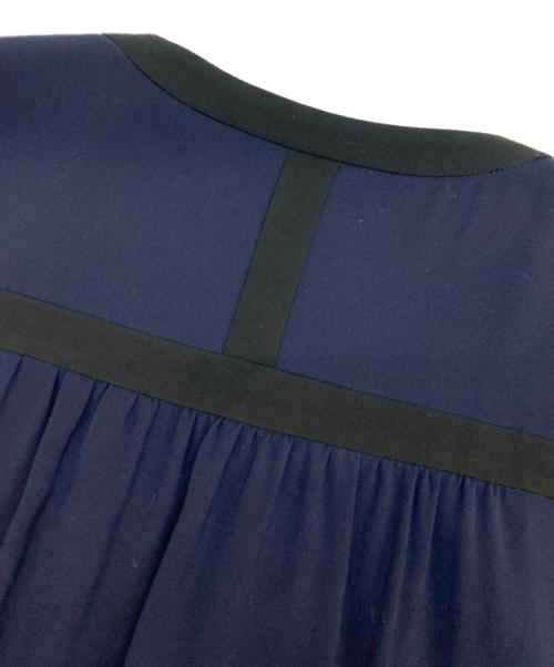 GRACE CLASS（グレースクラス）GRACE CLASS (グレースクラス) 切替ワンピース ネイビー サイズ:36の古着・服飾アイテム