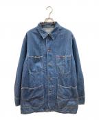 BLUE BLUEブルーブルー）の古着「カバーオール」｜ネイビー