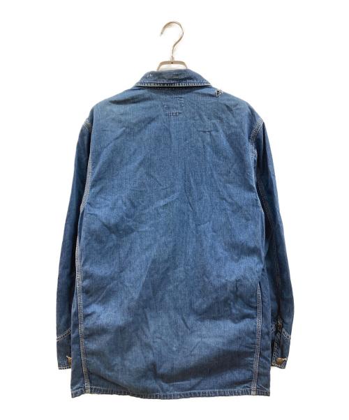 BLUE BLUE（ブルーブルー）BLUE BLUE (ブルーブルー) カバーオール ネイビー サイズ:Mの古着・服飾アイテム
