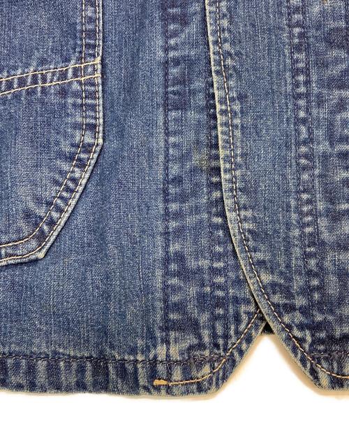 BLUE BLUE（ブルーブルー）BLUE BLUE (ブルーブルー) カバーオール ネイビー サイズ:Mの古着・服飾アイテム