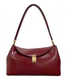 CHARLES & KEITH（チャールズアンドキース）の古着「Wisteria メタリックアクセントショルダーバッグ」｜レッド