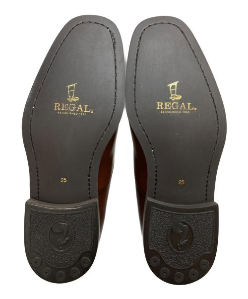 REGAL（リーガル）REGAL (リーガル) ストレートチップシューズ ブラウン サイズ:25の古着・服飾アイテム