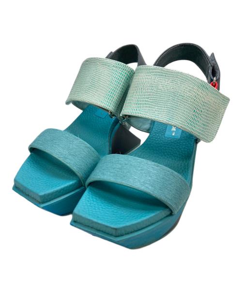 UNITED NUDE（ユナイテッドヌード）UNITED NUDE (ユナイテッドヌード) Delta Wedge Sandal ブルー サイズ:36の古着・服飾アイテム
