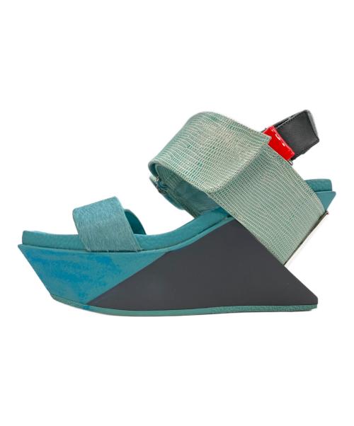 UNITED NUDE（ユナイテッドヌード）UNITED NUDE (ユナイテッドヌード) Delta Wedge Sandal ブルー サイズ:36の古着・服飾アイテム