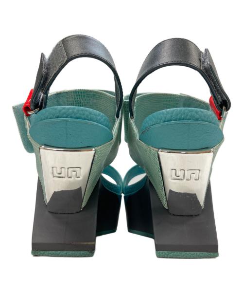 UNITED NUDE（ユナイテッドヌード）UNITED NUDE (ユナイテッドヌード) Delta Wedge Sandal ブルー サイズ:36の古着・服飾アイテム