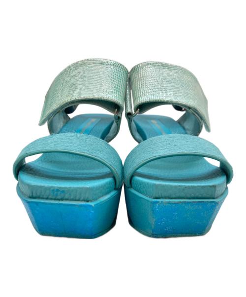 UNITED NUDE（ユナイテッドヌード）UNITED NUDE (ユナイテッドヌード) Delta Wedge Sandal ブルー サイズ:36の古着・服飾アイテム