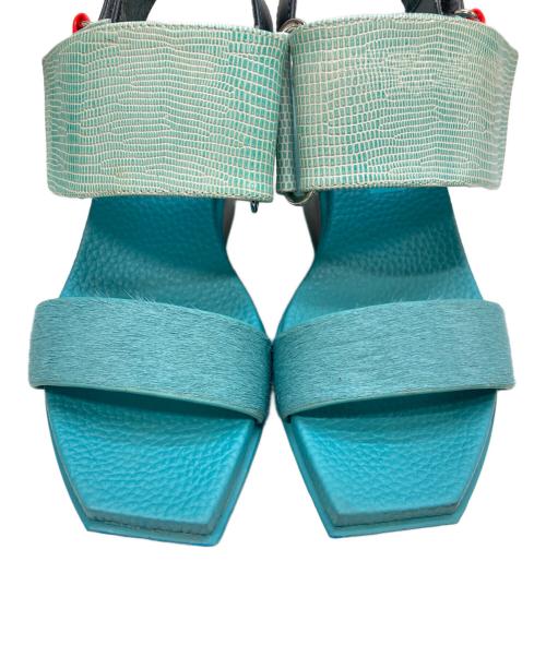 UNITED NUDE（ユナイテッドヌード）UNITED NUDE (ユナイテッドヌード) Delta Wedge Sandal ブルー サイズ:36の古着・服飾アイテム