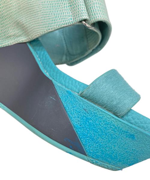 UNITED NUDE（ユナイテッドヌード）UNITED NUDE (ユナイテッドヌード) Delta Wedge Sandal ブルー サイズ:36の古着・服飾アイテム