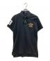 POLO RALPH LAUREN（ポロ・ラルフローレン）の古着「刺繍入りポロシャツ」｜ブラック