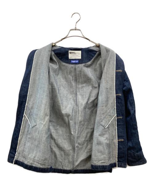 MHL（エムエイチエル）MHL (エムエイチエル) CANTON (キャントン) CANTON LIGHT DENIM インディゴ サイズ:40の古着・服飾アイテム