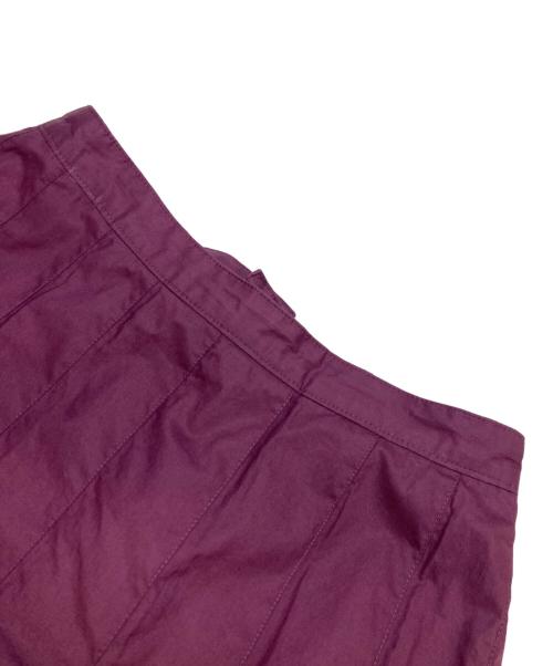 UNDERCOVER（アンダーカバー）UNDERCOVER (アンダーカバー) WTAPS (ダブルタップス) レイヤード風ロングスカート パープル サイズ:Sの古着・服飾アイテム
