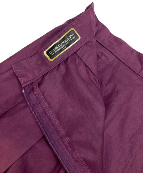 UNDERCOVER（アンダーカバー）UNDERCOVER (アンダーカバー) WTAPS (ダブルタップス) レイヤード風ロングスカート パープル サイズ:Sの古着・服飾アイテム