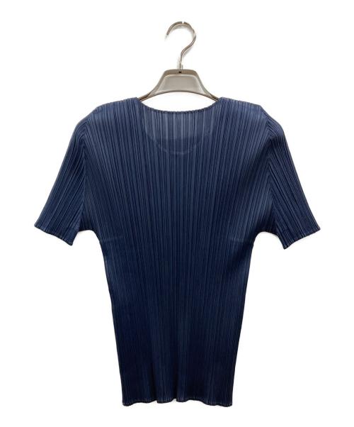 PLEATS PLEASE（プリーツプリーズ）PLEATS PLEASE (プリーツプリーズ) NEW COLORFUL BASICS ネイビー サイズ:3の古着・服飾アイテム
