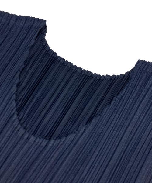 PLEATS PLEASE（プリーツプリーズ）PLEATS PLEASE (プリーツプリーズ) NEW COLORFUL BASICS ネイビー サイズ:3の古着・服飾アイテム