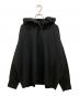 HOMME PLISSE ISSEY MIYAKE（オム プリッセ イッセイ ミヤケ）の古着「プリーツフード付きパーカー」｜ブラック