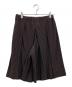 HOMME PLISSE ISSEY MIYAKE (オム プリッセ イッセイ ミヤケ) TAILORED PLEATS 2 EGG PLANT BLACK サイズ:3 未使用品：40000円