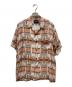 PENDLETON（ペンドルトン）の古着「BAYFLOW別注/Open Collar Shirt」｜レッド×アイボリー