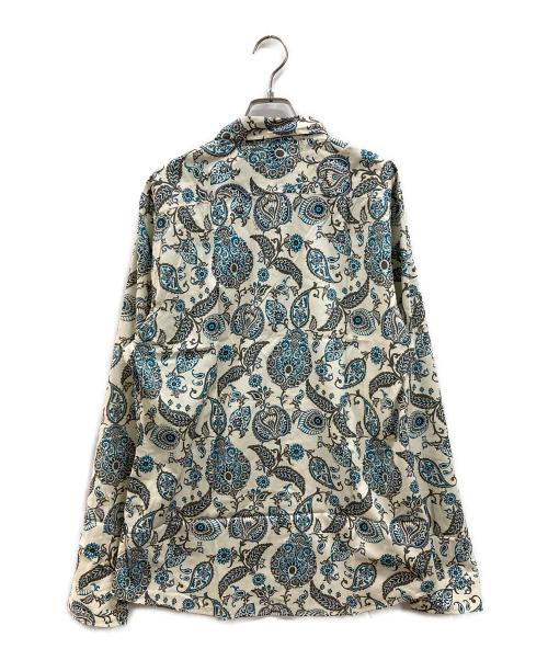 GUCCI（グッチ）GUCCI (グッチ) ペイズリー長袖シャツ ベージュ サイズ:43の古着・服飾アイテム
