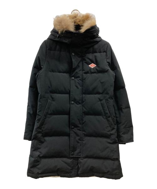 DANTON（ダントン）DANTON (ダントン) ファー付きダウンコート ブラック サイズ:34の古着・服飾アイテム