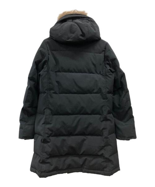 DANTON（ダントン）DANTON (ダントン) ファー付きダウンコート ブラック サイズ:34の古着・服飾アイテム