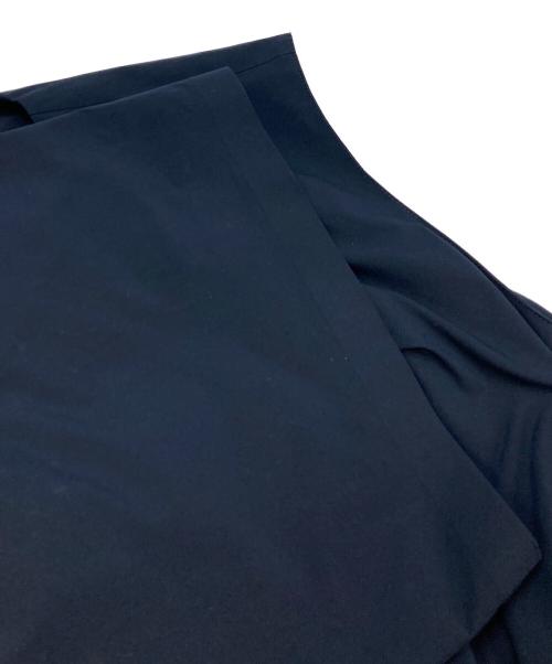HYKE（ハイク）HYKE (ハイク) 2WAY STRETCH ASYMMETRIC DRESS ネイビー サイズ:Sの古着・服飾アイテム