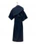 HYKE (ハイク) 2WAY STRETCH ASYMMETRIC DRESS ネイビー サイズ:S：7000円