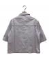 maison kitsune (メゾンキツネ) CROPPED BOXY SHIRT パープル サイズ:36：5000円