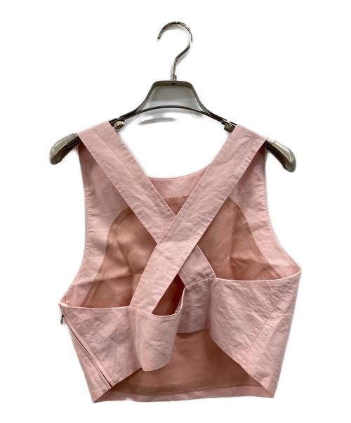 AURALEE（オーラリー）AURALEE (オーラリー) WEATHER タンクトップ ピンク サイズ:１の古着・服飾アイテム