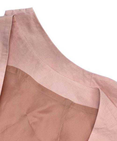 AURALEE（オーラリー）AURALEE (オーラリー) WEATHER タンクトップ ピンク サイズ:１の古着・服飾アイテム