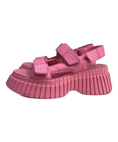 CAMPER（カンペール）CAMPER (カンペール) BCN ピンク サイズ:39の古着・服飾アイテム