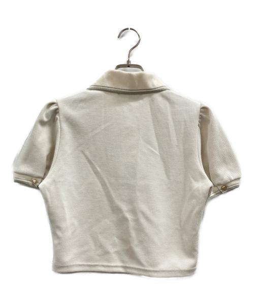 Snidel（スナイデル）Snidel (スナイデル) ポロシャツ アイボリー サイズ:FREE 未使用品の古着・服飾アイテム
