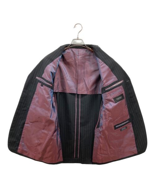 BURBERRY BLACK LABEL（バーバリーブラックレーベル）BURBERRY BLACK LABEL (バーバリーブラックレーベル) セットアップスーツ ブラック サイズ:38Rの古着・服飾アイテム