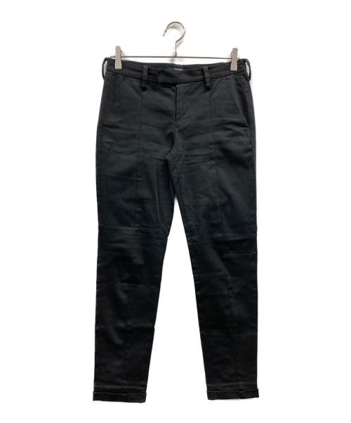 UNDERCOVER（アンダーカバー）UNDERCOVER (アンダーカバー) パッチワークスラックス ブラック サイズ:1の古着・服飾アイテム
