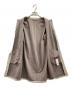 MAX MARA STUDIO (マックスマーラ ストゥディオ) ゴートスキンノーカラーコート ベージュ サイズ:40：10000円