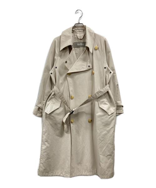 MaxMara（マックスマーラ）MaxMara (マックスマーラ) トレンチコート ベージュ サイズ:36の古着・服飾アイテム