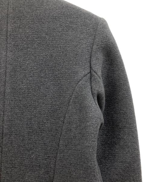 CARVEN（カルヴェン）CARVEN (カルヴェン) ウールパイピングコート グレー サイズ:38の古着・服飾アイテム