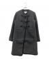 CARVEN（カルヴェン）の古着「ウールパイピングコート」｜グレー