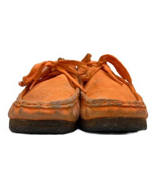 CLARKS（クラークス）CLARKS (クラークス) OCTOBERS VERY OWN (オクトーバーズ ベリー オウン) Wallabee オレンジ サイズ:UK8 1/2の古着・服飾アイテム