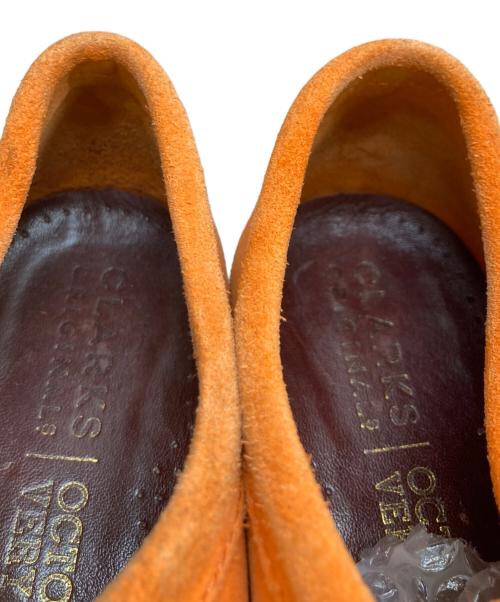 CLARKS（クラークス）CLARKS (クラークス) OCTOBERS VERY OWN (オクトーバーズ ベリー オウン) Wallabee オレンジ サイズ:UK8 1/2の古着・服飾アイテム