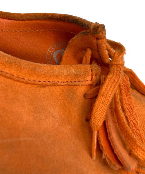 CLARKS（クラークス）CLARKS (クラークス) OCTOBERS VERY OWN (オクトーバーズ ベリー オウン) Wallabee オレンジ サイズ:UK8 1/2の古着・服飾アイテム