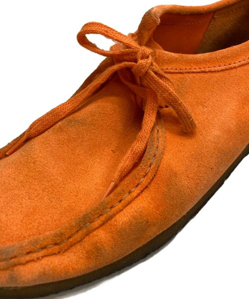 CLARKS（クラークス）CLARKS (クラークス) OCTOBERS VERY OWN (オクトーバーズ ベリー オウン) Wallabee オレンジ サイズ:UK8 1/2の古着・服飾アイテム