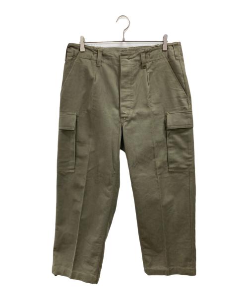 German military（ジャーマンミリタリー）German military (ジャーマンミリタリー) カーゴパンツ カーキ サイズ:13の古着・服飾アイテム
