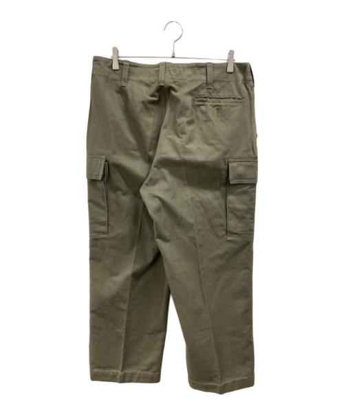 German military（ジャーマンミリタリー）German military (ジャーマンミリタリー) カーゴパンツ カーキ サイズ:13の古着・服飾アイテム