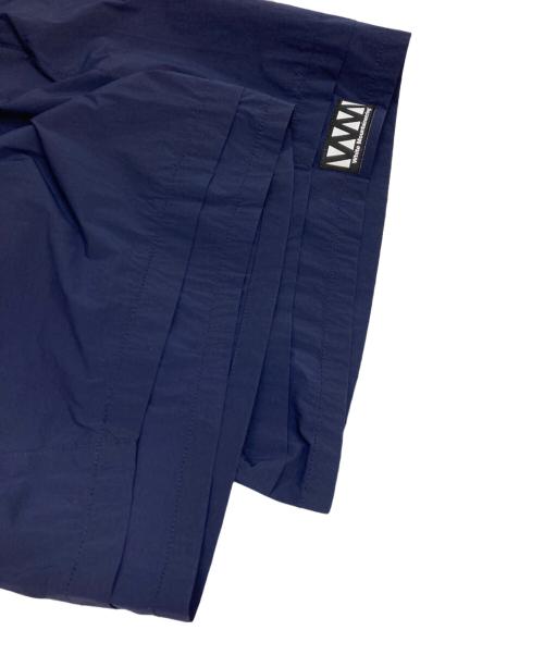 WHITE MOUNTAINEERING（ホワイトマウンテ二アニング）WHITE MOUNTAINEERING (ホワイトマウンテ二アニング) レイヤード イージー ハーフパンツ ネイビーの古着・服飾アイテム