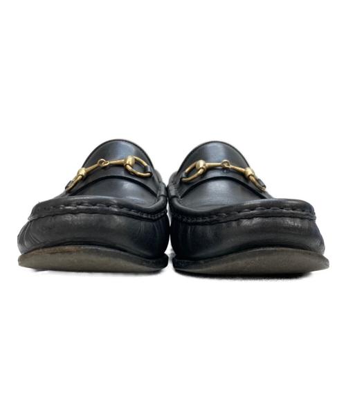 GUCCI（グッチ）GUCCI (グッチ) ホースビットローファー ブラック サイズ:36の古着・服飾アイテム