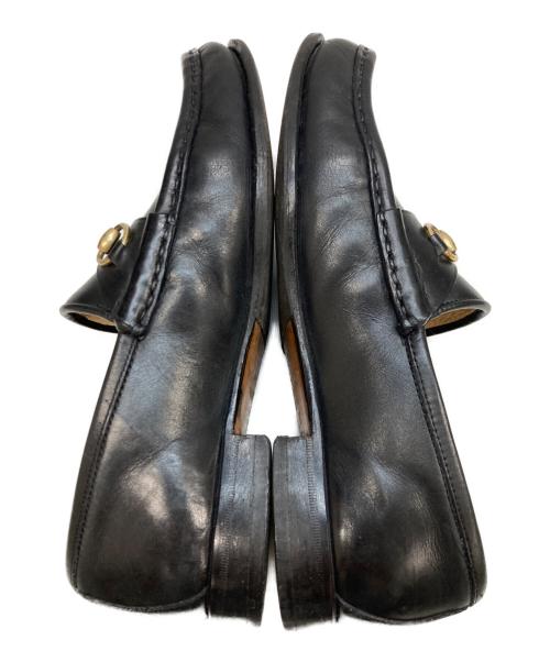 GUCCI（グッチ）GUCCI (グッチ) ホースビットローファー ブラック サイズ:36の古着・服飾アイテム