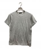 COMME des GARCONS HOMME PLUSコムデギャルソンオムプリュス）の古着「サイドジップTシャツ」｜グレー