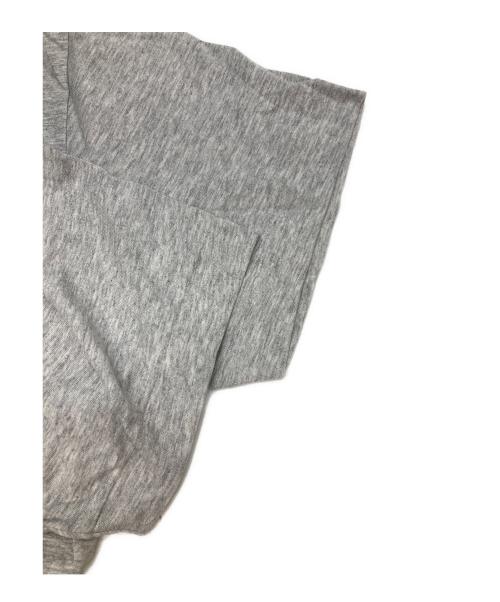 COMME des GARCONS HOMME PLUS（コムデギャルソンオムプリュス）COMME des GARCONS HOMME PLUS (コムデギャルソンオムプリュス) サイドジップTシャツ グレー サイズ:不明（実寸参照）の古着・服飾アイテム