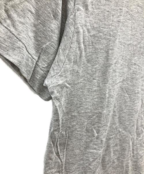 COMME des GARCONS HOMME PLUS（コムデギャルソンオムプリュス）COMME des GARCONS HOMME PLUS (コムデギャルソンオムプリュス) サイドジップTシャツ グレー サイズ:不明（実寸参照）の古着・服飾アイテム